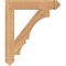 Ekena Millwork Balboa Arts & Crafts Smooth Bracket, Western Red Cedar, 3 1/2"W x 22"D x 26"H BKT04X22X26BOA03SWR - alternate 2